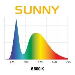 AQUAEL LEDDY SLIM 36W SUNNY 100-120 CZARNY