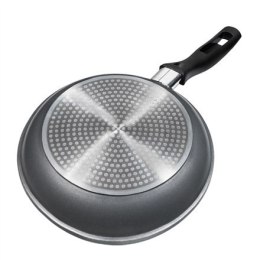 Stoneline Pan 7359 Frying, Diameter 26 cm, Suitable for induction hob, Lid included, Fixed handle, Anthracite