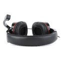 Gembird Glossy Black, Gaming headset with volume control, Built-in microphone, 3.5 mm