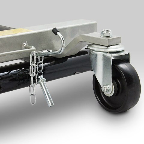 PODNOŚNIK WÓZEK MANEWROWY HYDRAULICZNY POD KOŁA 1 SZTUKA 680KG STAL PODNOŚNIK WÓZEK MANEWROWY HYDRAULICZNY POD KOŁA 1 SZTUKA 680KG STAL
