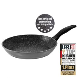 Stoneline Pan 6843 Frying, Diameter 26 cm, Suitable for induction hob, Fixed handle, Anthracite