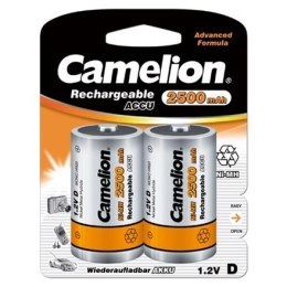 Camelion D/HR20, 2500 mAh, Rechargeable Batteries Ni-MH, 2 pc(s)