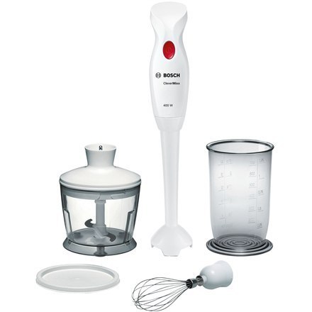 Bosch MSM14500 White, 400 W, Plastic, 0.7 L, Mini chopper