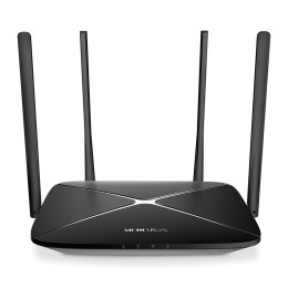 Mercusys AC1200 Wireless Dual Band Gigabit Router AC12G 802.11ac, 300+867 Mbit/s, 10/100/1000 Mbit/s, Ethernet LAN (RJ-45) ports