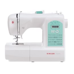 Sewing machine Singer STARLET 6660 White, Number of stitches 60, Number of buttonholes 4, Automatic threading