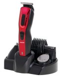 Mesko Trimmer 5 in 1 MS 2931 Cordless, Black/Red