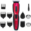 Mesko Trimmer 5 in 1 MS 2931 Cordless, Black/Red