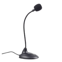 Gembird Desktop microphone MIC-205 Black, 3.5 mm