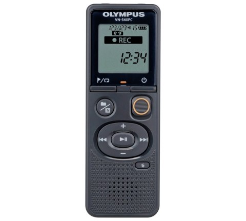 Olympus Digital Voice Recorder VN-540PC Segment display 1.39', WMA, Black,