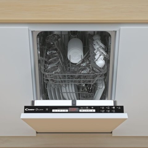 Candy Dishwasher CDIH 2D949 Built-in, Width 44.8 cm, Number of place settings 9, Number of programs 7, Energy efficiency class E