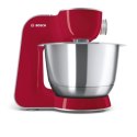 Bosch MUM58720 Grey, Red, Stainless, 1000 W