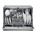 Candy Dishwasher CDCP 6S Table, Width 55 cm, Number of place settings 6, Number of programs 6, Energy efficiency class F, Silver