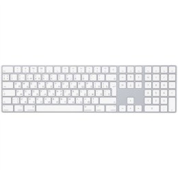 Apple Magic Keyboard with Numeric Keypad Wireless, Keyboard layout English, Russian