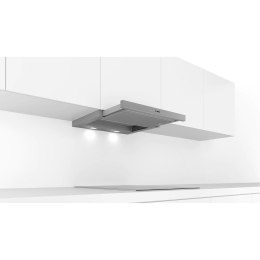 Bosch Hood Serie 4 DFM064A53 Telescopic, Energy efficiency class A, Width 60 cm, 270 m³/h, Push Buttons, LED, Silver