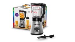 Bosch VitaPower Serie 4 Blender MMB6382M Tabletop, 1200 W, Jar material Glass, Jar capacity 1.5 L, Ice crushing, Black/Stainless