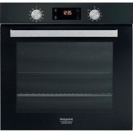 Hotpoint Oven FA5 841 JH BL HA 71 L, Electric, Hydrolytic, Knobs and electronic, Height 59.5 cm, Width 59.5 cm, Black