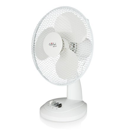 Gallet VEN9 Desk Fan, Number of speeds 2, 23 W, Oscillation, Diameter 23 cm, White