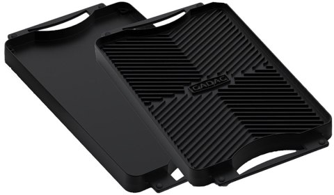 PŁYTA GRILLOWA OBUSTRONNA TEFLON 26,5X48CM PŁYTA GRILLOWA OBUSTRONNA TEFLON 26,5X48CM