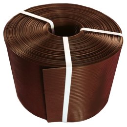 TAŚMA OGRODZENIOWA 19cm BRĄZ THERMOPLAST CLASSIC LINE 26mb