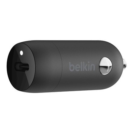 Belkin 20W USB-C PD Car Charger BOOST CHARGE Black