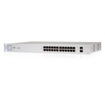 Ubiquiti US-24-250W Managed, Rack mountable, 1 Gbps (RJ-45) ports quantity 24, SFP ports quantity 2