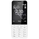 Nokia 230 Silver, 2.8 ", TFT, 240 x 320 pixels, 16 MB, Dual SIM, Mini-SIM, Bluetooth, 3.0, USB version microUSB 1.1, Built-in ca