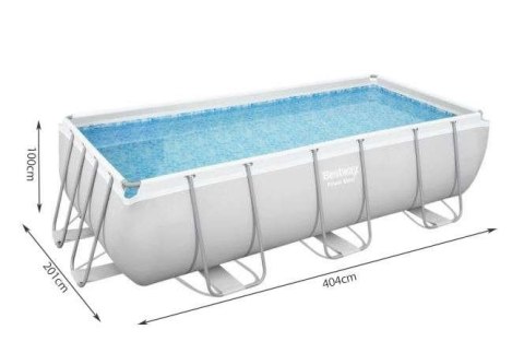 Basen stelażowy 404x201cm BESTWAY 56441 Basen stelażowy 404x201cm BESTWAY 56441