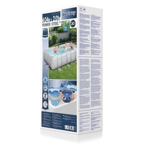 Basen stelażowy 404x201cm BESTWAY 56441 Basen stelażowy 404x201cm BESTWAY 56441