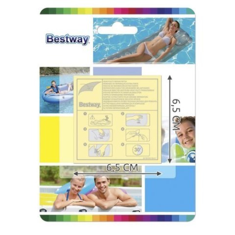 Zestaw Naprawczy do Folii Basenowej BESTWAY 62068 Zestaw Naprawczy do Folii Basenowej BESTWAY 62068