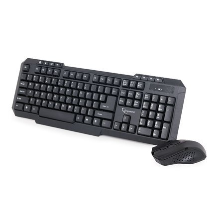 Gembird Desktop Set KBS-WM-02 Wireless, Wireless, Keyboard layout US, US, Mouse included, Numeric keypad, 450 g, Bluetooth, No,