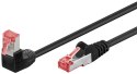 Goobay Patch Cable 51544 Cat 6, S/FTP, Black, 2 m