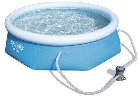 Basen rozporowy z pompą 244x66cm - BESTWAY 57268 Basen rozporowy z pompą 244x66cm - BESTWAY 57268