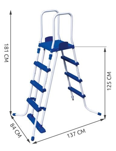 Drabinka do basenu 122cm - BESTWAY 58331 Drabinka do basenu 122cm - BESTWAY 58331