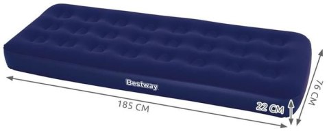Materac pojedynczy 185x76x22cm - BESTWAY 67000 Materac pojedynczy 185x76x22cm - BESTWAY 67000