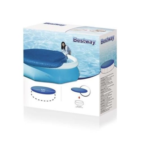 Pokrywa uniwersalna do basenu 244cm BESTWAY 58032 Pokrywa uniwersalna do basenu 244cm BESTWAY 58032