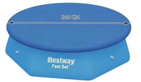 Pokrywa uniwersalna do basenu 244cm BESTWAY 58032 Pokrywa uniwersalna do basenu 244cm BESTWAY 58032