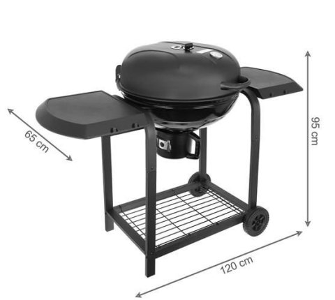 Grill ogrodowy okrągły z pokrywą G9789 Grill ogrodowy okrągły z pokrywą G9789