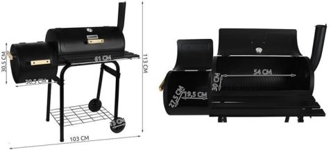 Grill z wędzarką G5165 Grill z wędzarką G5165