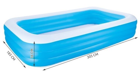 Basen dmuchany 305x183x56cm - BESTWAY 54009 Basen dmuchany 305x183x56cm - BESTWAY 54009