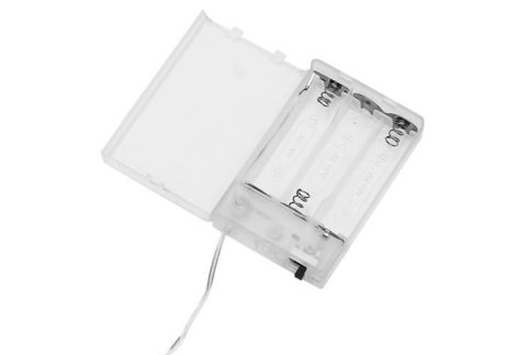 Lampki 100 LED drucik - ciepły biały