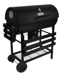 Grill ogrodowy z pokrywą - beczka G8057