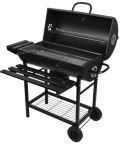 Grill ogrodowy z pokrywą - beczka G8057