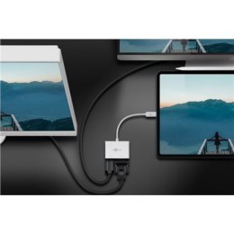 Goobay USB-C Multiport Adapter HDMI+VGA 52430 White