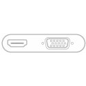 Goobay USB-C Multiport Adapter HDMI+VGA 52430 White