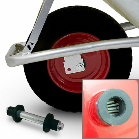 TACZKA CZARNA OGRODOWA BUDOWLANA ROLNICZA 250KG 100L STAL OCYNKOWANA TACZKA CZARNA OGRODOWA BUDOWLANA ROLNICZA 250KG 100L STAL OCYNKOWANA