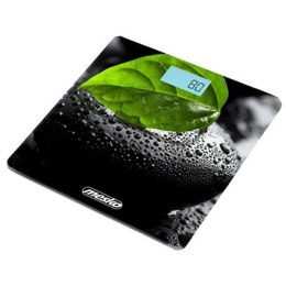 Mesko Bathroom scales MS 8149 Maximum weight (capacity) 150 kg, Accuracy 100 g, Black/ green