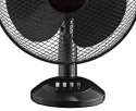 Mesko Fan MS 7310 Table Fan, Number of speeds 3, 45 W, Oscillation, Diameter 40 cm, Black