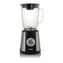 Tristar Blender BL-4430 Tabletop, 500 W, Jar material Glass, Jar capacity 1.5 L, Ice crushing, Black/Stainless steel