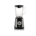 Tristar Blender BL-4430 Tabletop, 500 W, Jar material Glass, Jar capacity 1.5 L, Ice crushing, Black/Stainless steel