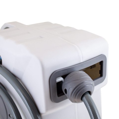 WĄŻ PNEUMATYCZNY DO SPRĘŻARKI AUTOMATYCZNY ZWIJAK 15M 1/4 MONTAŻ NA ŚCIANIE WĄŻ PNEUMATYCZNY DO SPRĘŻARKI AUTOMATYCZNY ZWIJAK 15M 1/4 MONTAŻ NA ŚCIANIE
